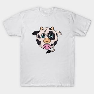 Cow Fluff Ball Shirt T-Shirt